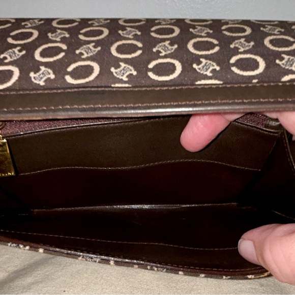 Celine Macadam C Canvas Brown Long
Wallet Authentic Vintage A+ condition - Picture 10 of 12